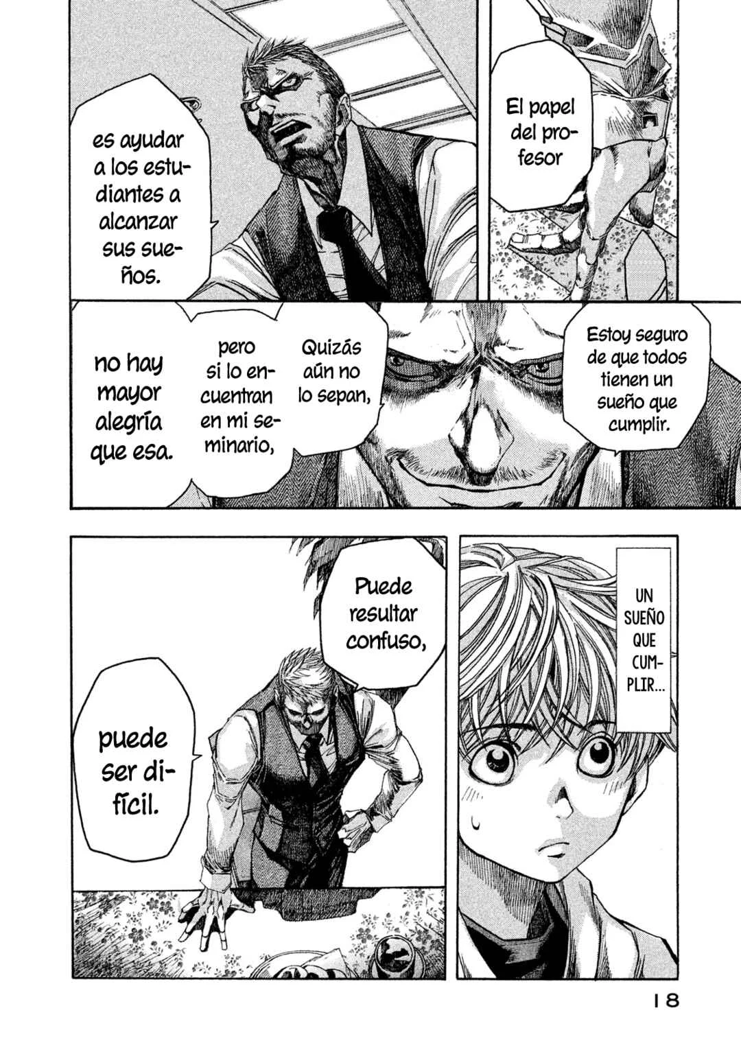 Terror Kyouju no Ayashii Jugyou Capítulo 1: Lección 1 - Page 18