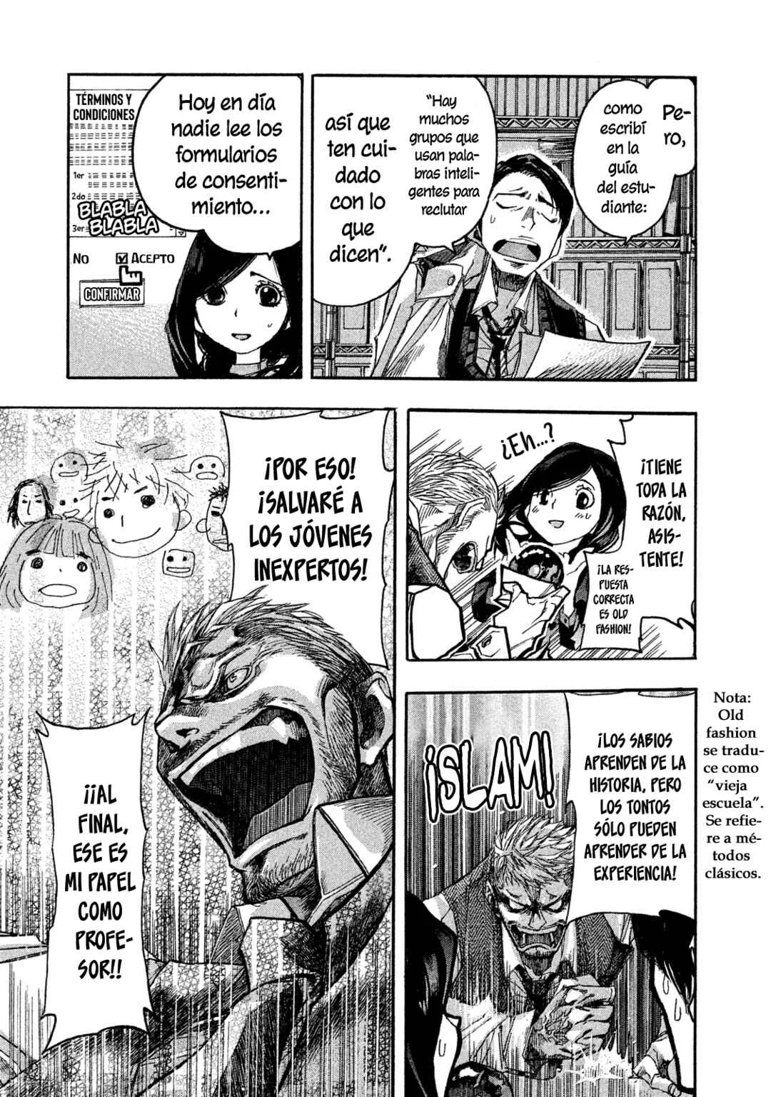 Terror Kyouju no Ayashii Jugyou Capítulo 1: Lección 1 - Page 27