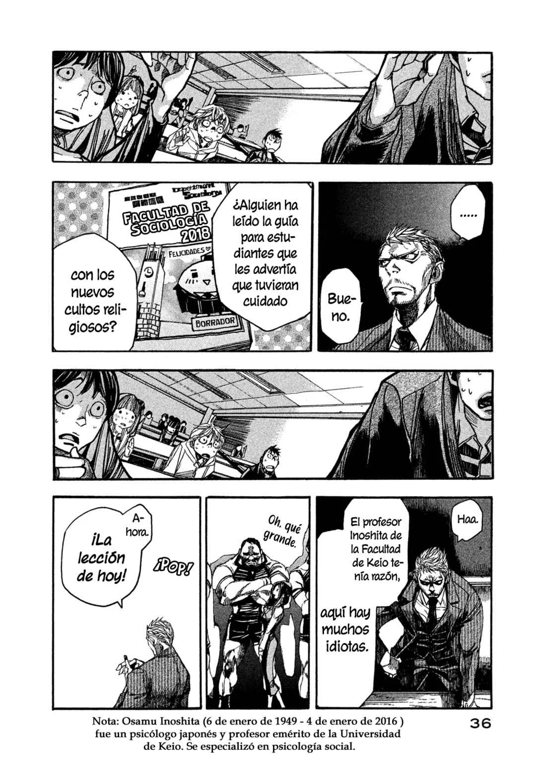 Terror Kyouju no Ayashii Jugyou Capítulo 1: Lección 1 - Page 35