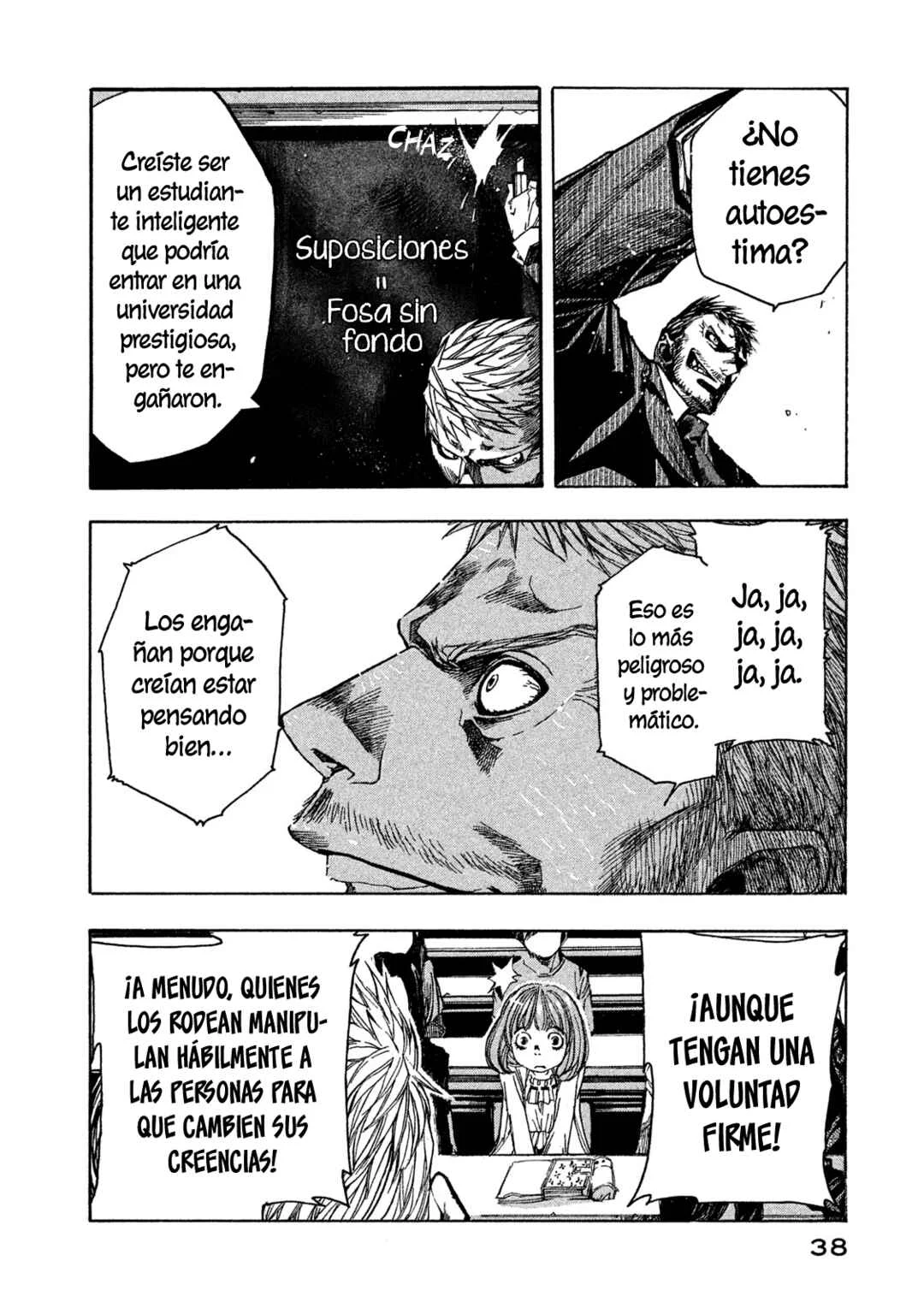 Terror Kyouju no Ayashii Jugyou Capítulo 1: Lección 1 - Page 37