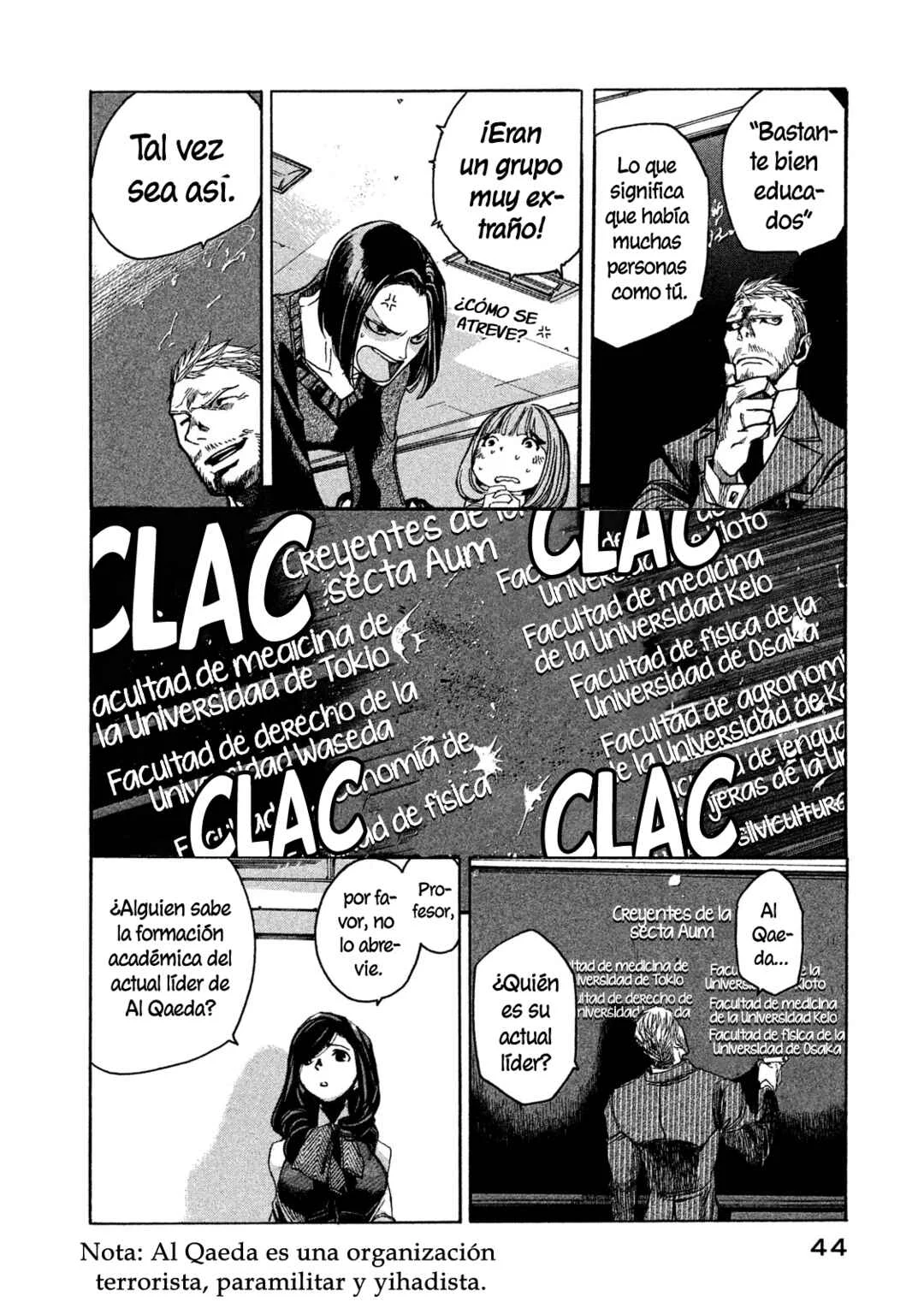 Terror Kyouju no Ayashii Jugyou Capítulo 1: Lección 1 - Page 43