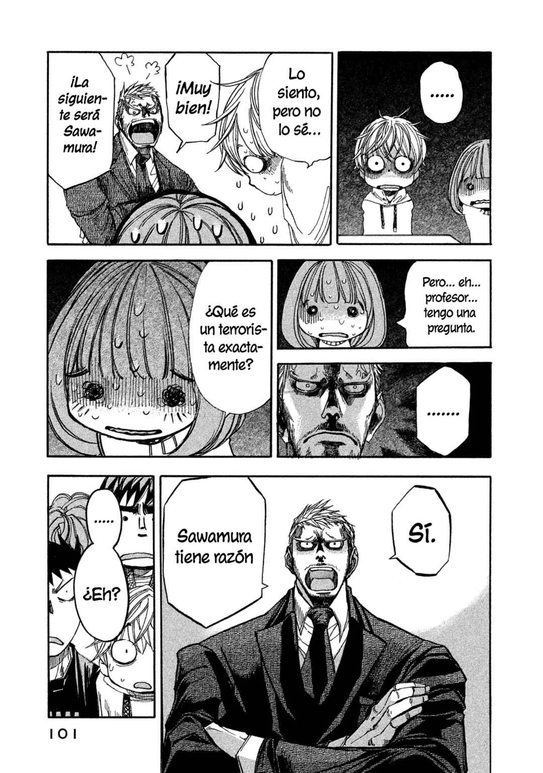 Terror Kyouju no Ayashii Jugyou Capítulo 3: Lección 3 - Page 9