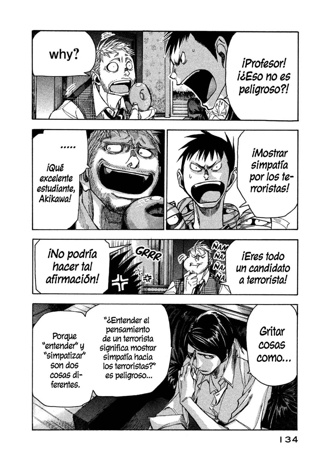 Terror Kyouju no Ayashii Jugyou Capítulo 4: Lección 4 - Page 14