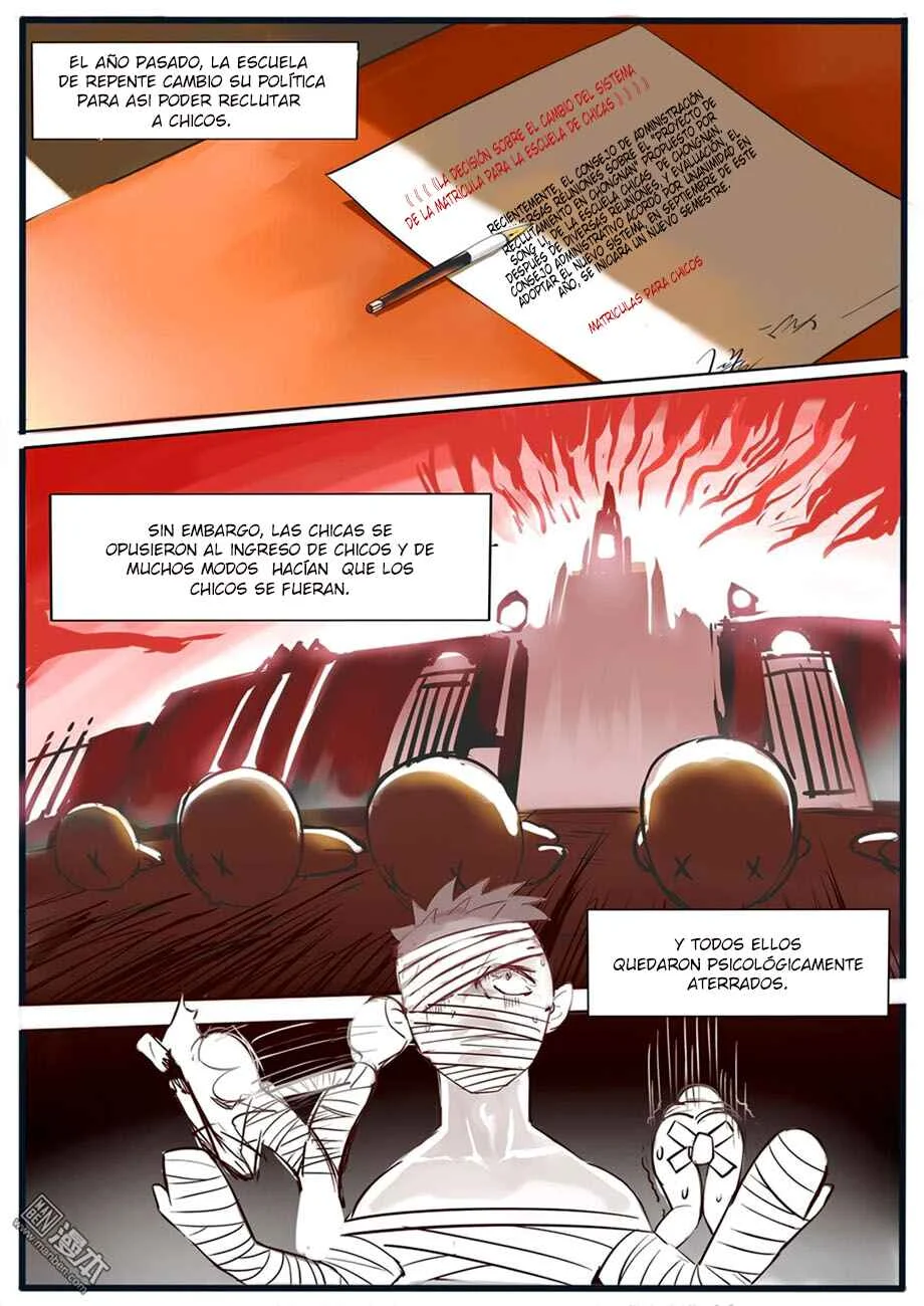 The Boy in the All-Girls School Capítulo 1: Retorno al infierno o al paraíso - Page 4