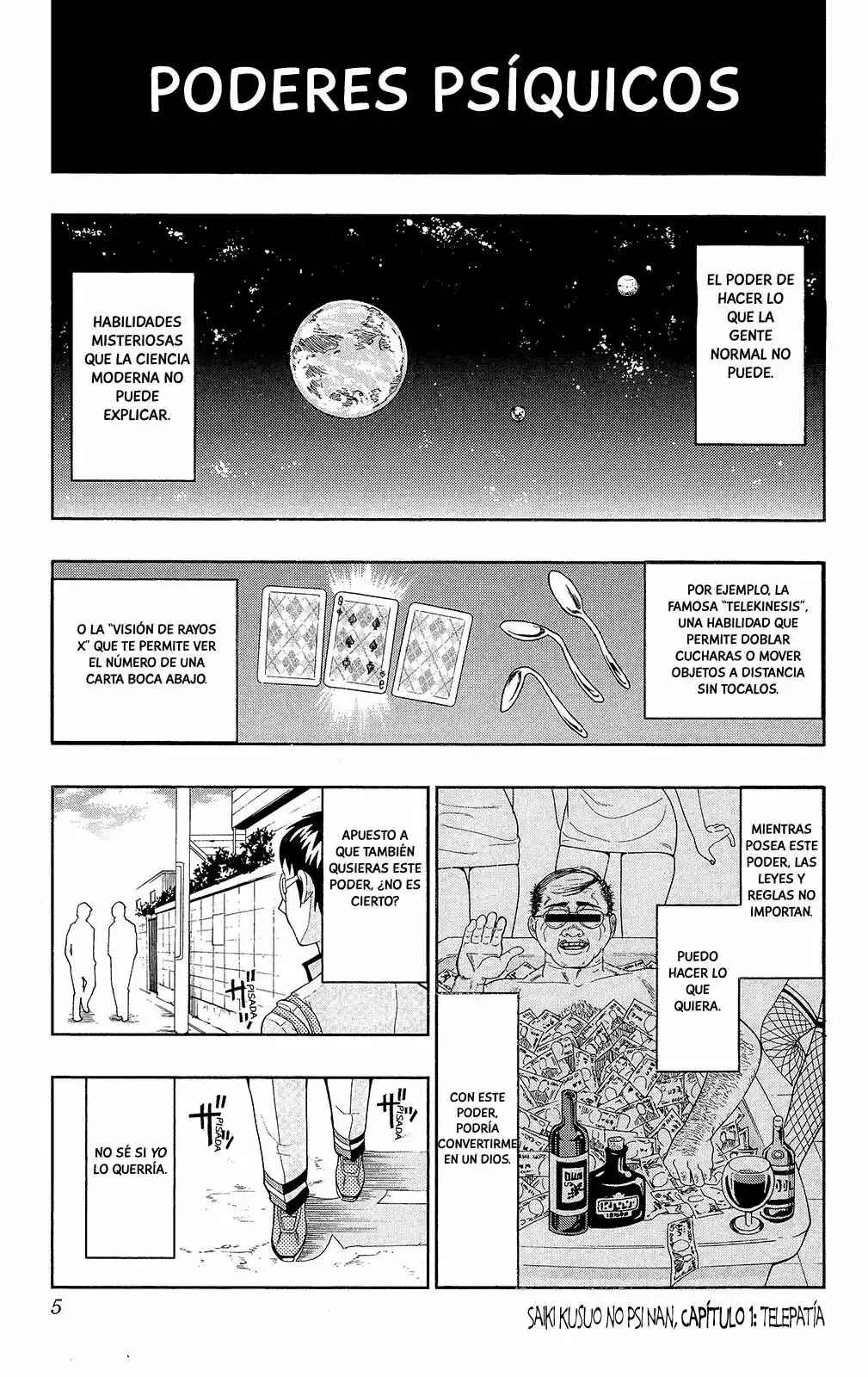 The Disastrous Life of Saiki K. Capítulo 0.1 - Page 4