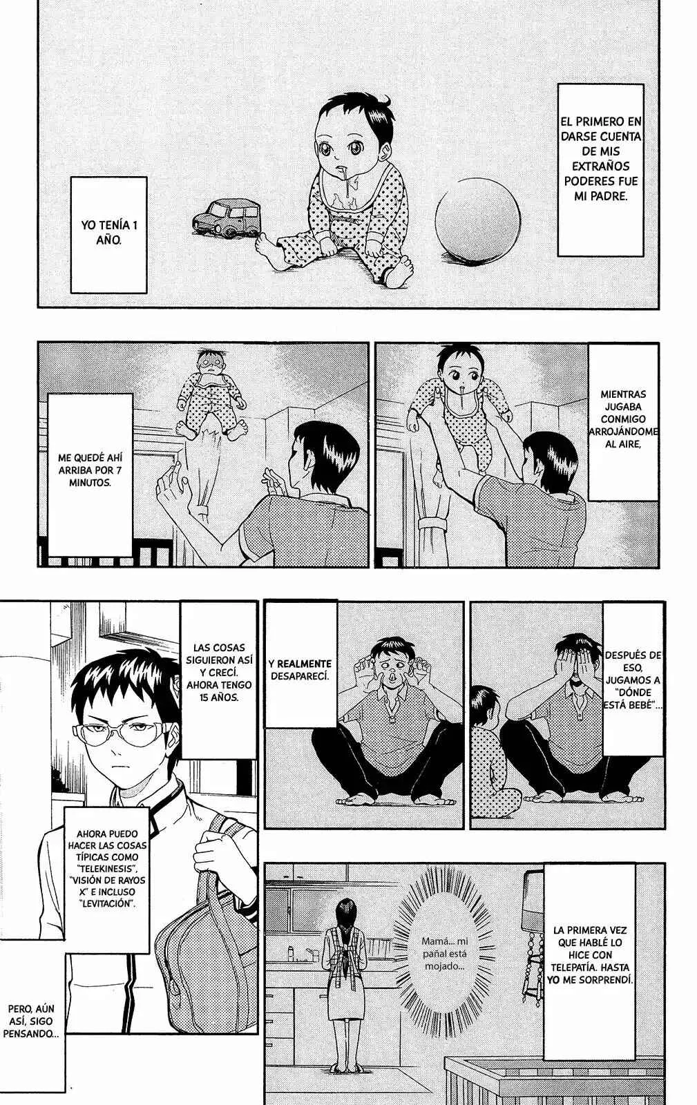 The Disastrous Life of Saiki K. Capítulo 0.1 - Page 6