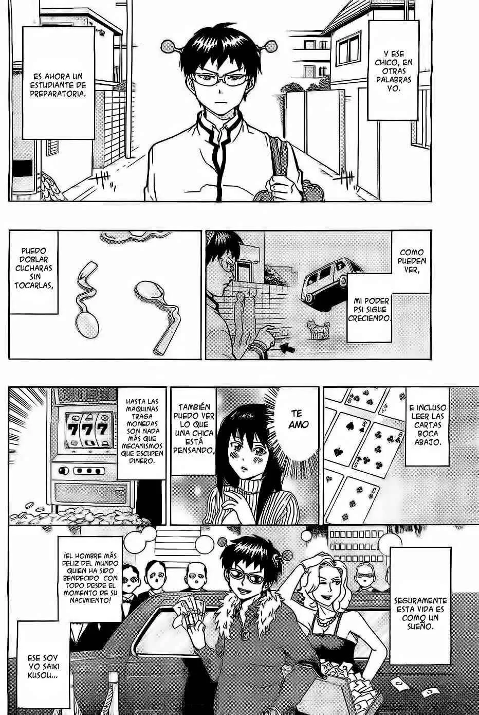 The Disastrous Life of Saiki K. Capítulo 1 - Page 8