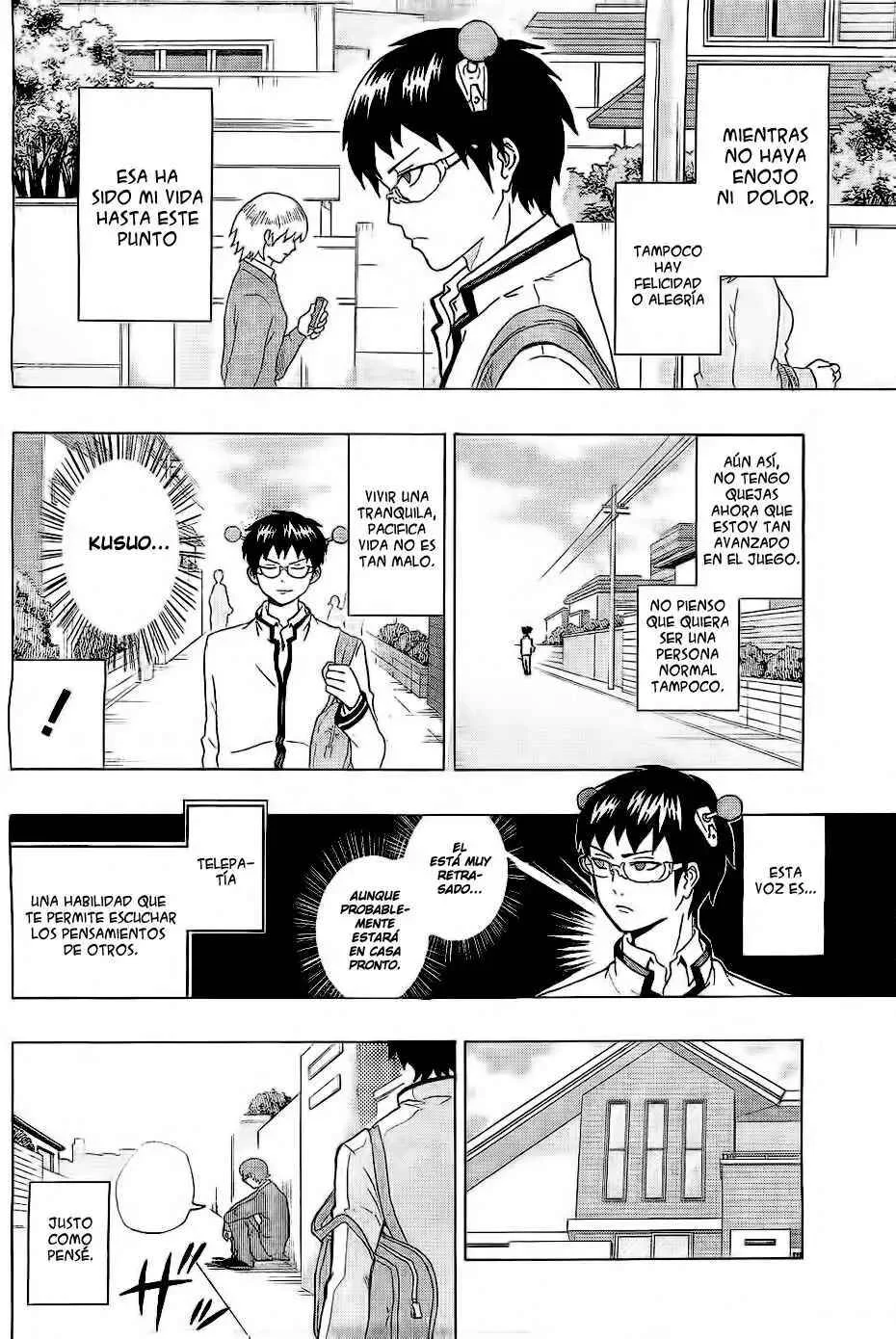 The Disastrous Life of Saiki K. Capítulo 1 - Page 12