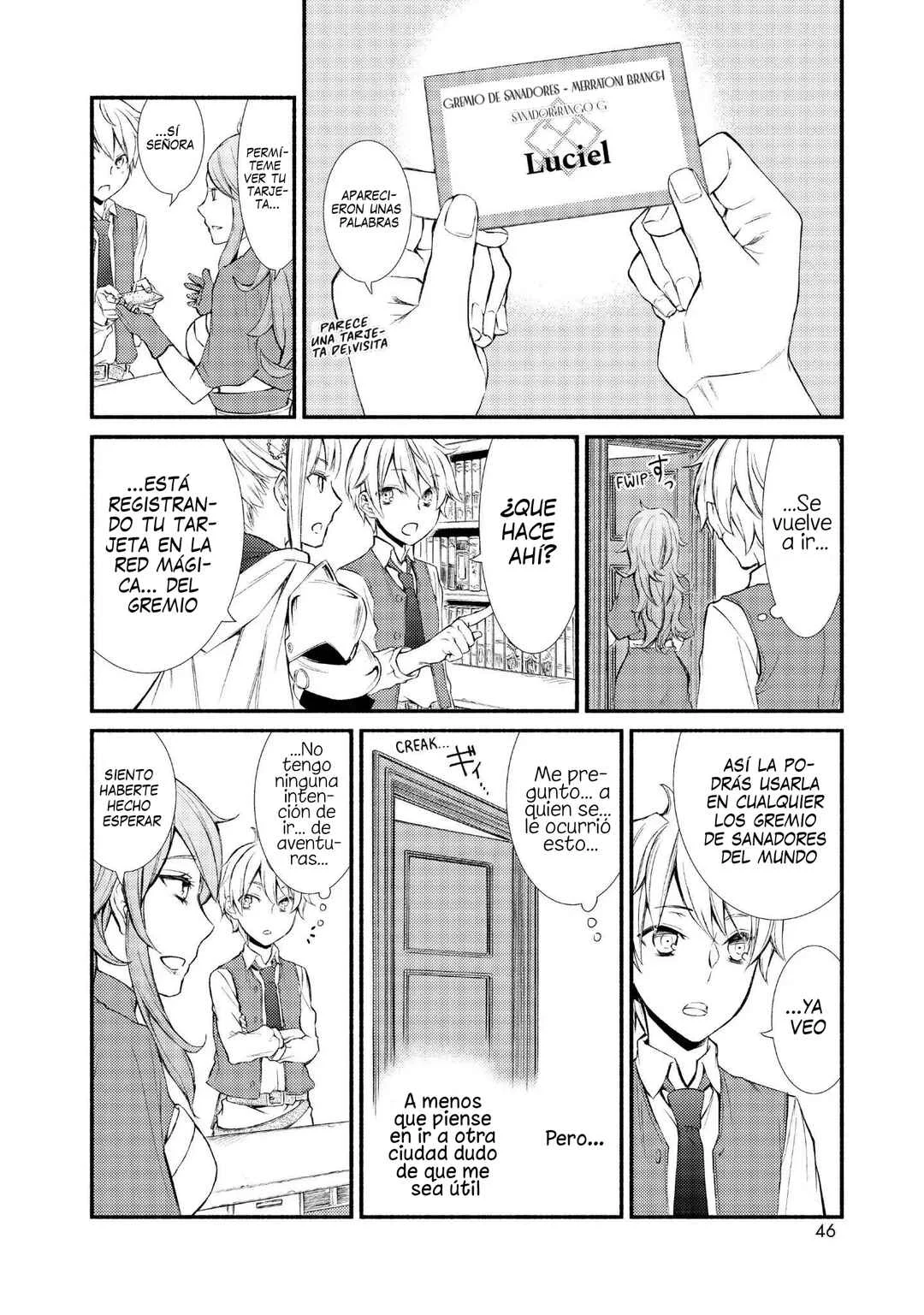 The Great Cleric Capítulo 1: El gremio de los sanadores - Page 45