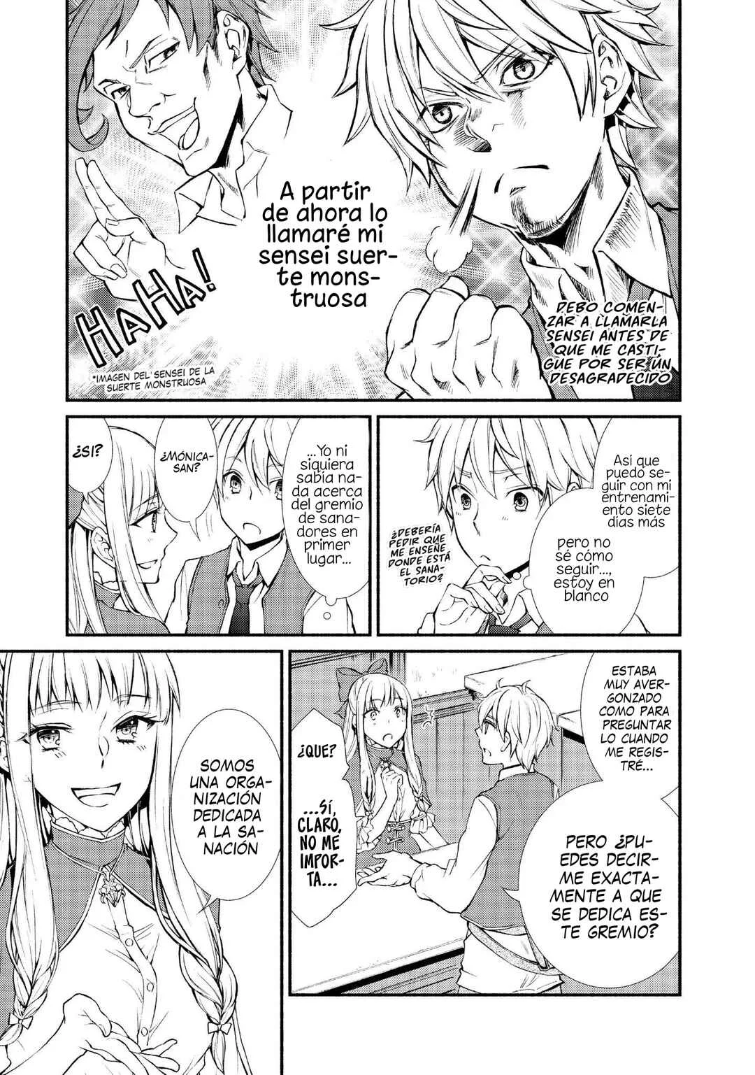 The Great Cleric Capítulo 2: Ascendiendo a aprendiz de sanador - Page 22