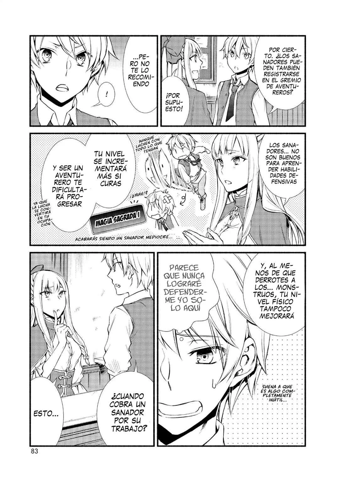 The Great Cleric Capítulo 2: Ascendiendo a aprendiz de sanador - Page 24