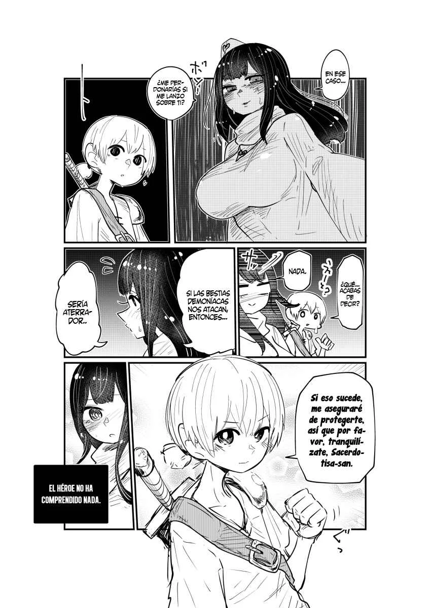 The Hero and the Priestess Capítulo 1: ¡No puedo controlarme! - Page 4