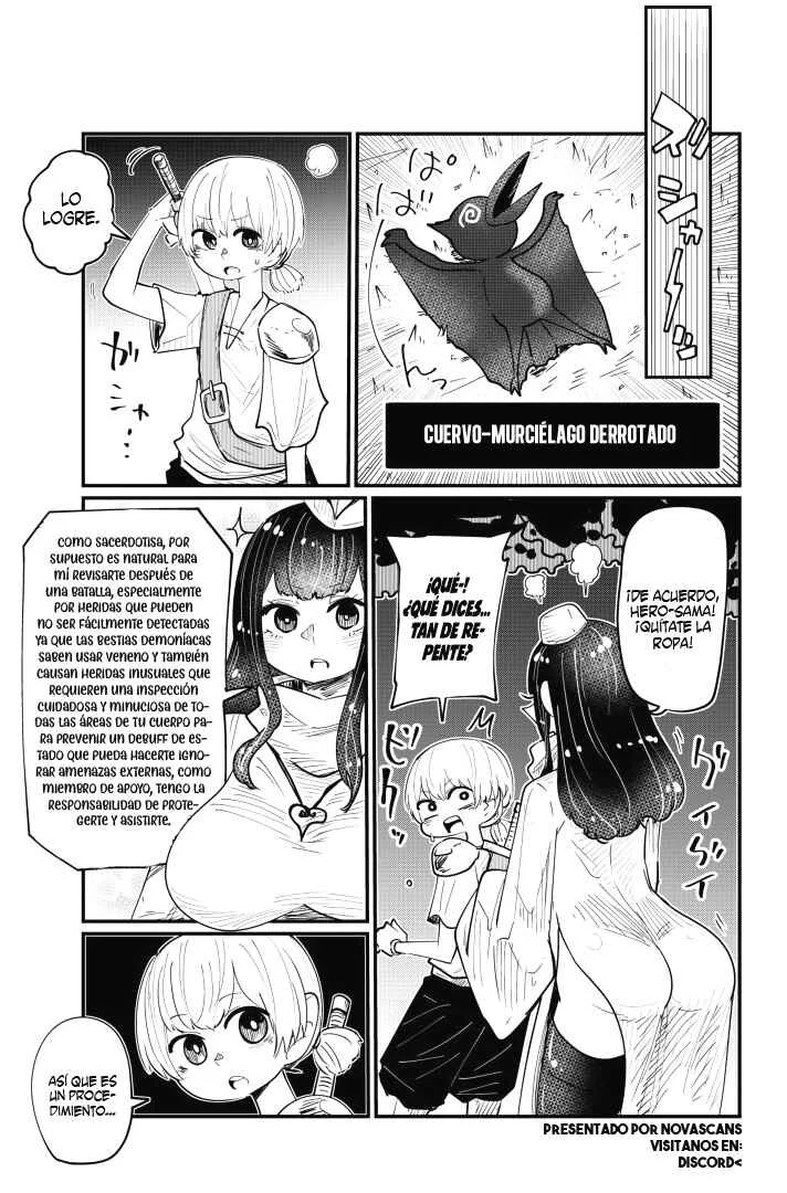 The Hero and the Priestess Capítulo 2: ¡Quítate la ropa! - Page 2