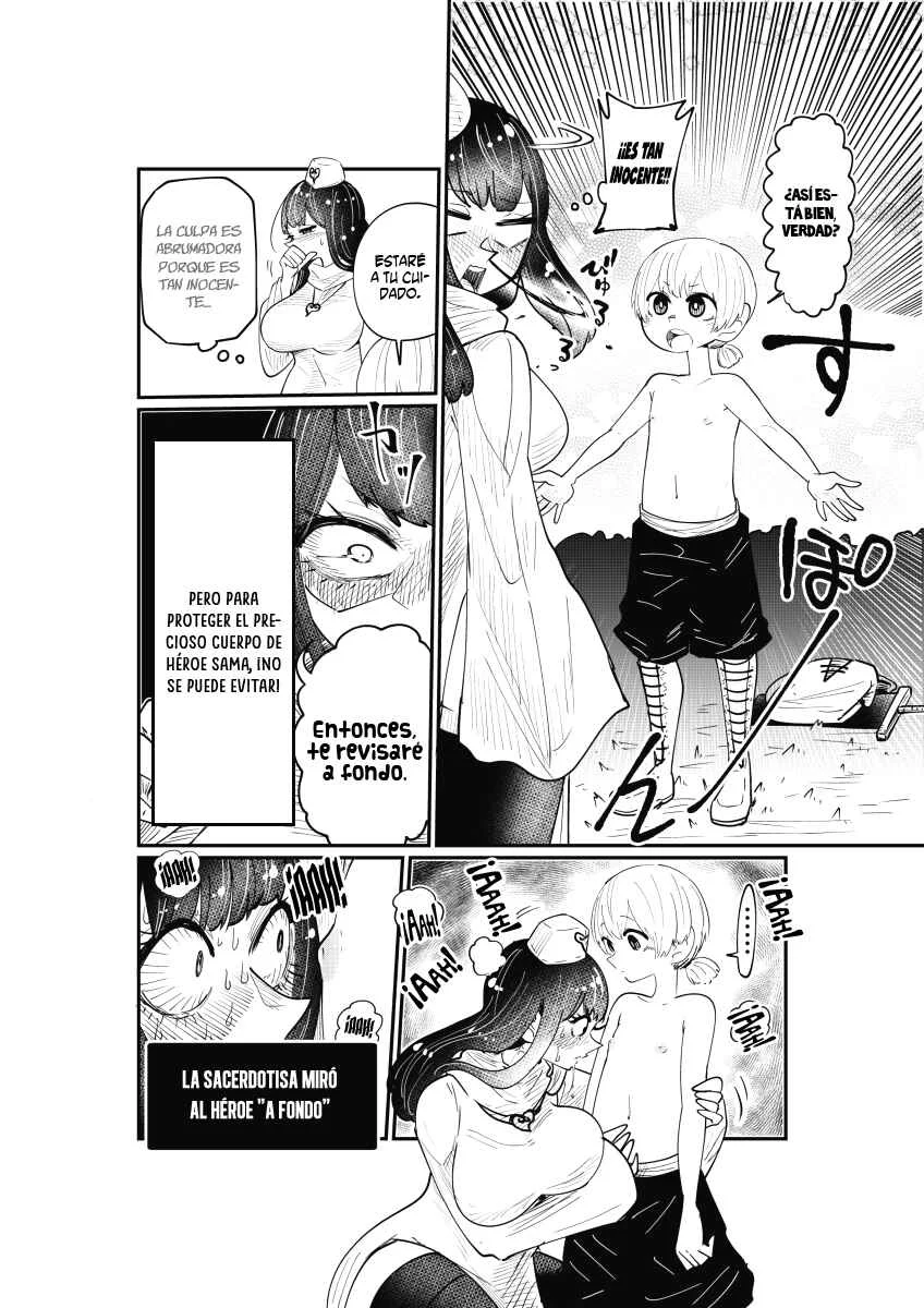 The Hero and the Priestess Capítulo 2: ¡Quítate la ropa! - Page 3