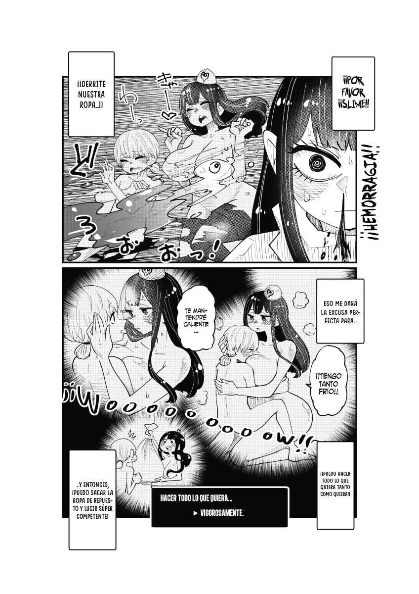 The Hero and the Priestess Capítulo 3: ¡¡Slime derrite nuestra ropa!! - Page 3