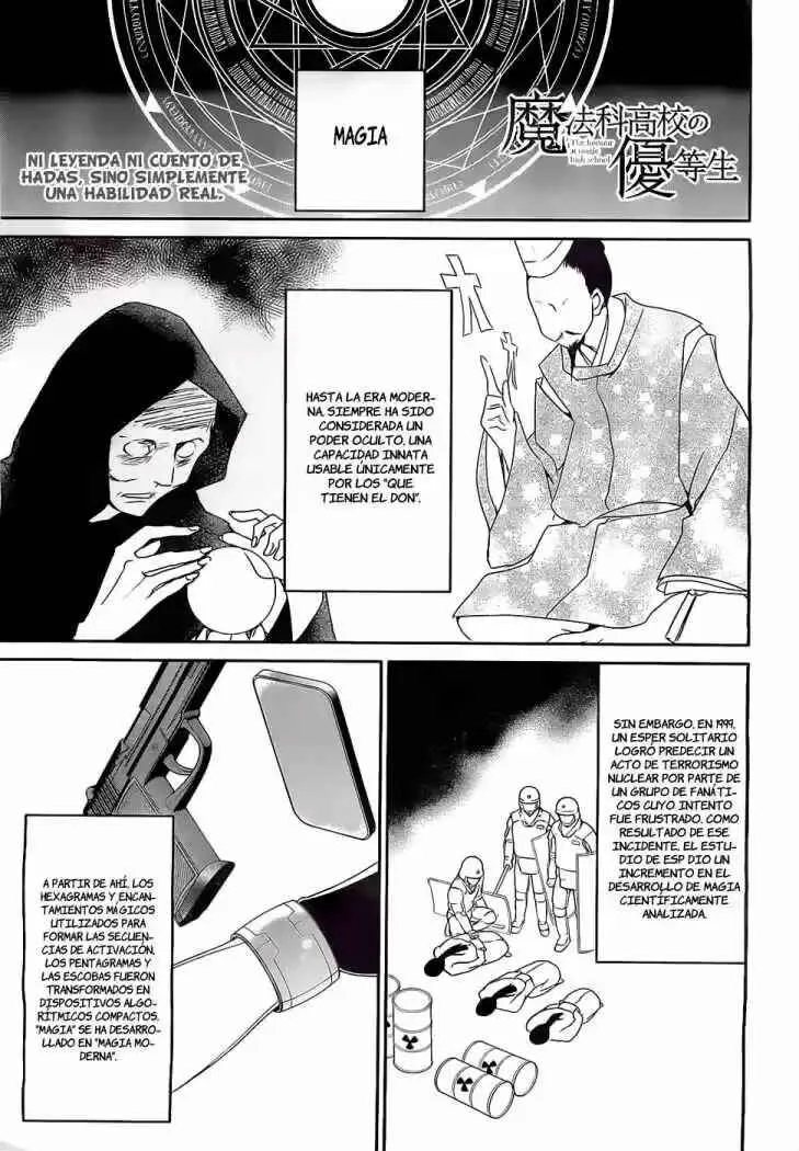 The Honor Student at Magic High School Capítulo 3 - Page 1