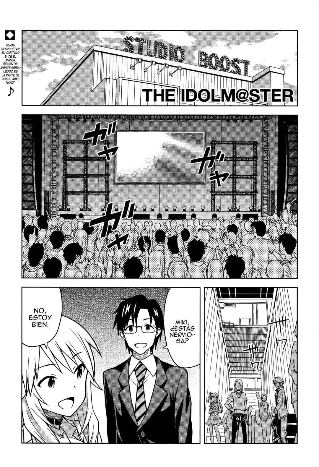 THE iDOLM@STER Capítulo 3: Hoshii Miki Parte 1 - Page 1