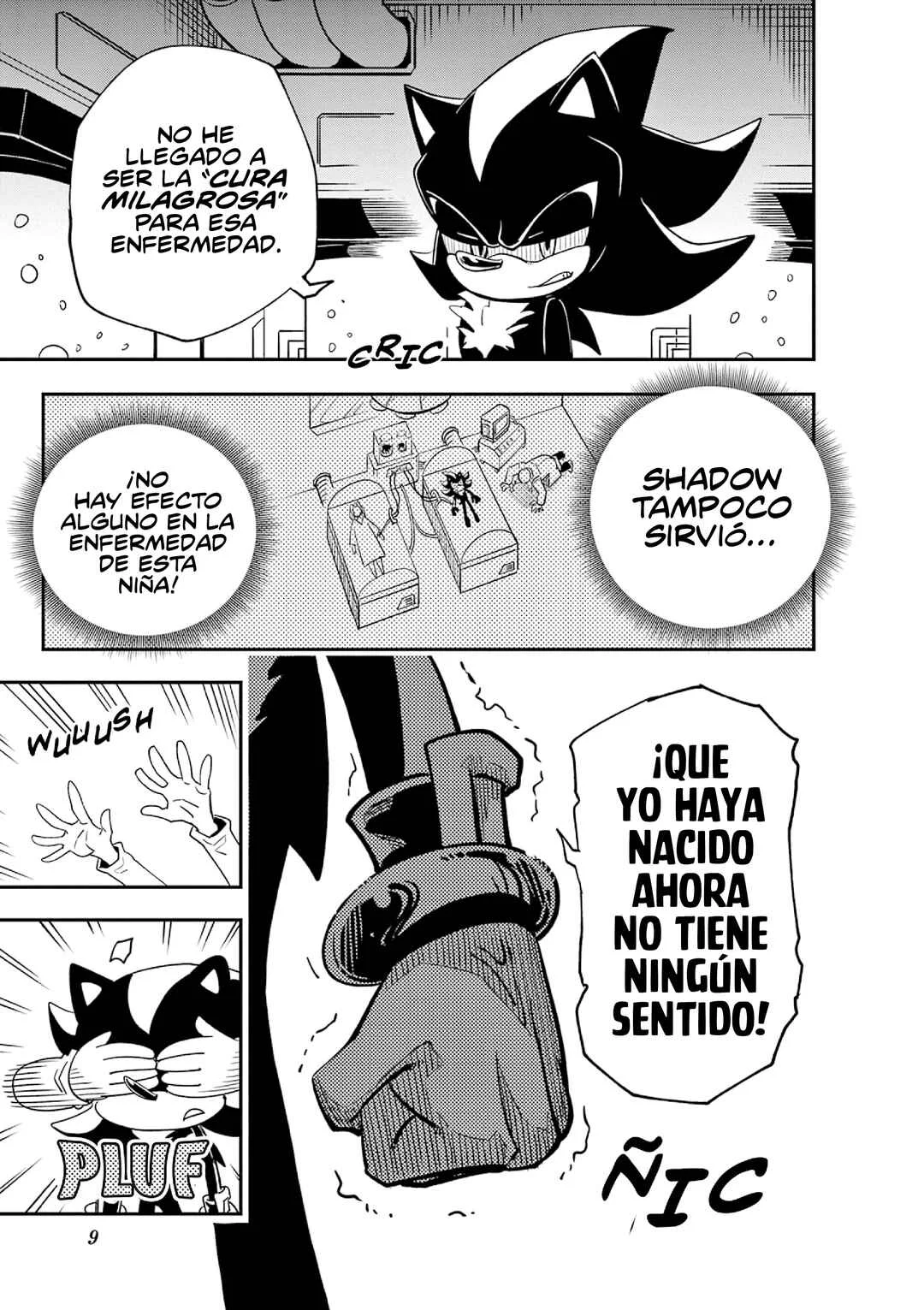 The Jet Black Hedgehog: Shadow the Hedgehog Capítulo 1: Shadow Y María - Page 6