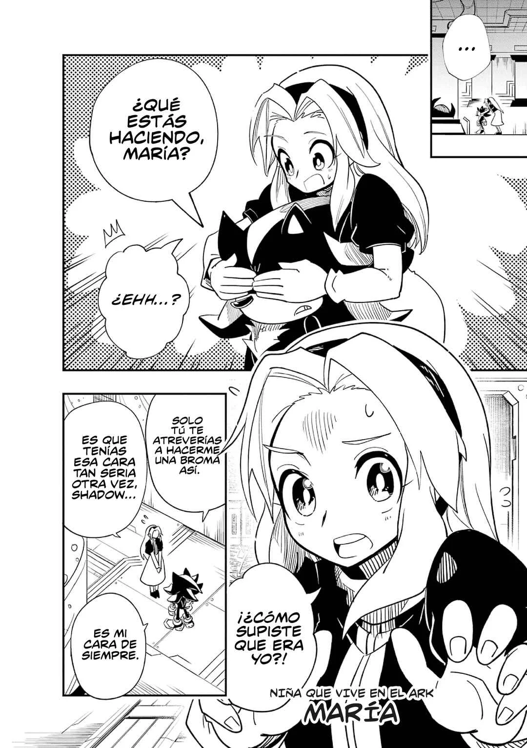The Jet Black Hedgehog: Shadow the Hedgehog Capítulo 1: Shadow Y María - Page 7