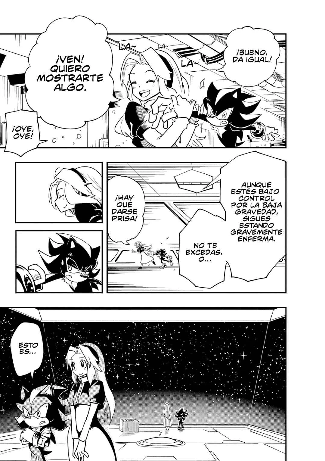 The Jet Black Hedgehog: Shadow the Hedgehog Capítulo 1: Shadow Y María - Page 8