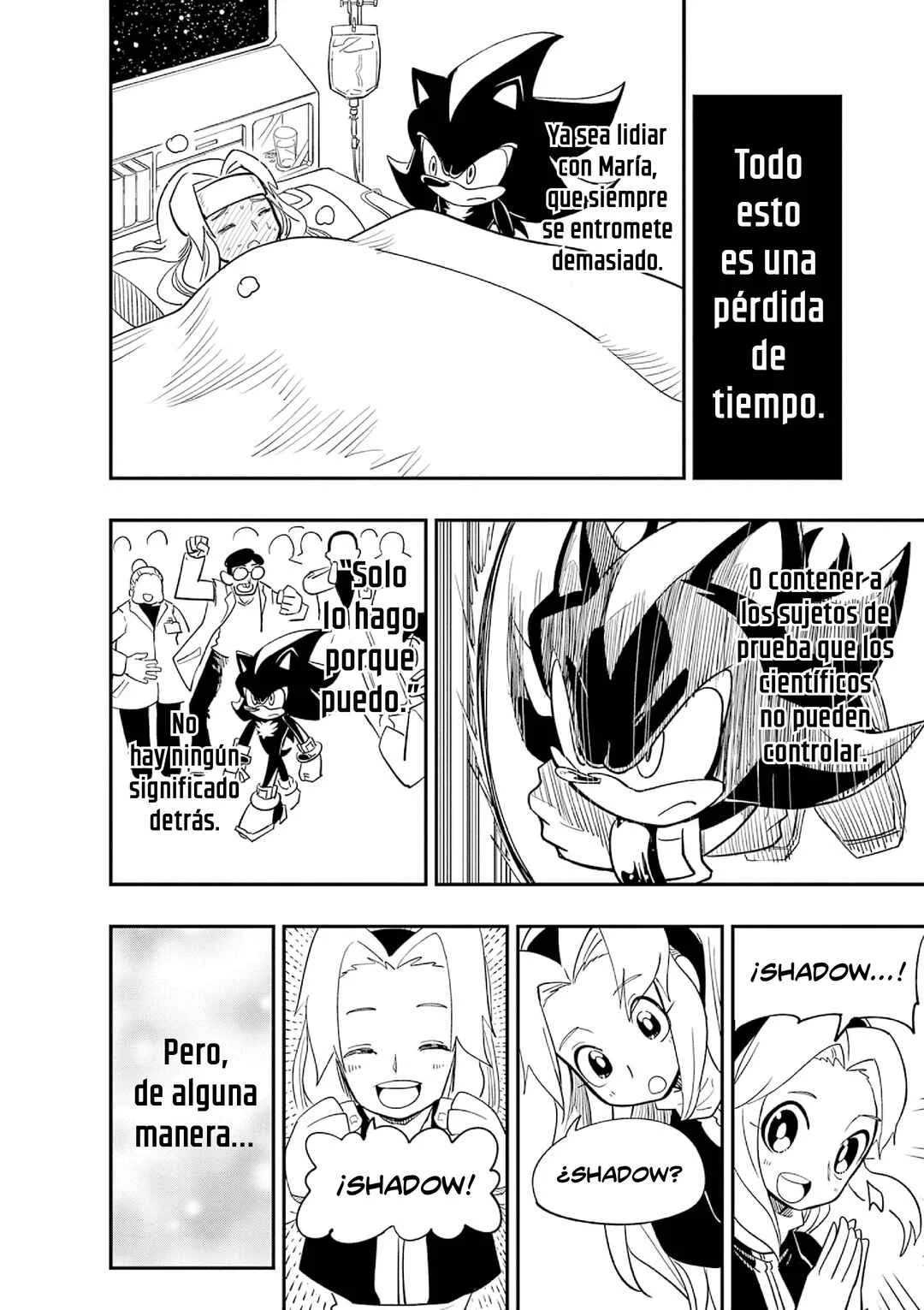 The Jet Black Hedgehog: Shadow the Hedgehog Capítulo 1: Shadow Y María - Page 13