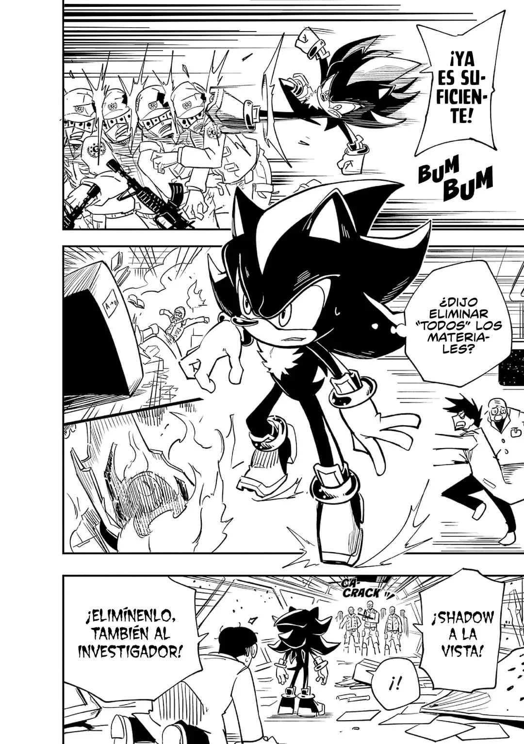 The Jet Black Hedgehog: Shadow the Hedgehog Capítulo 1: Shadow Y María - Page 17