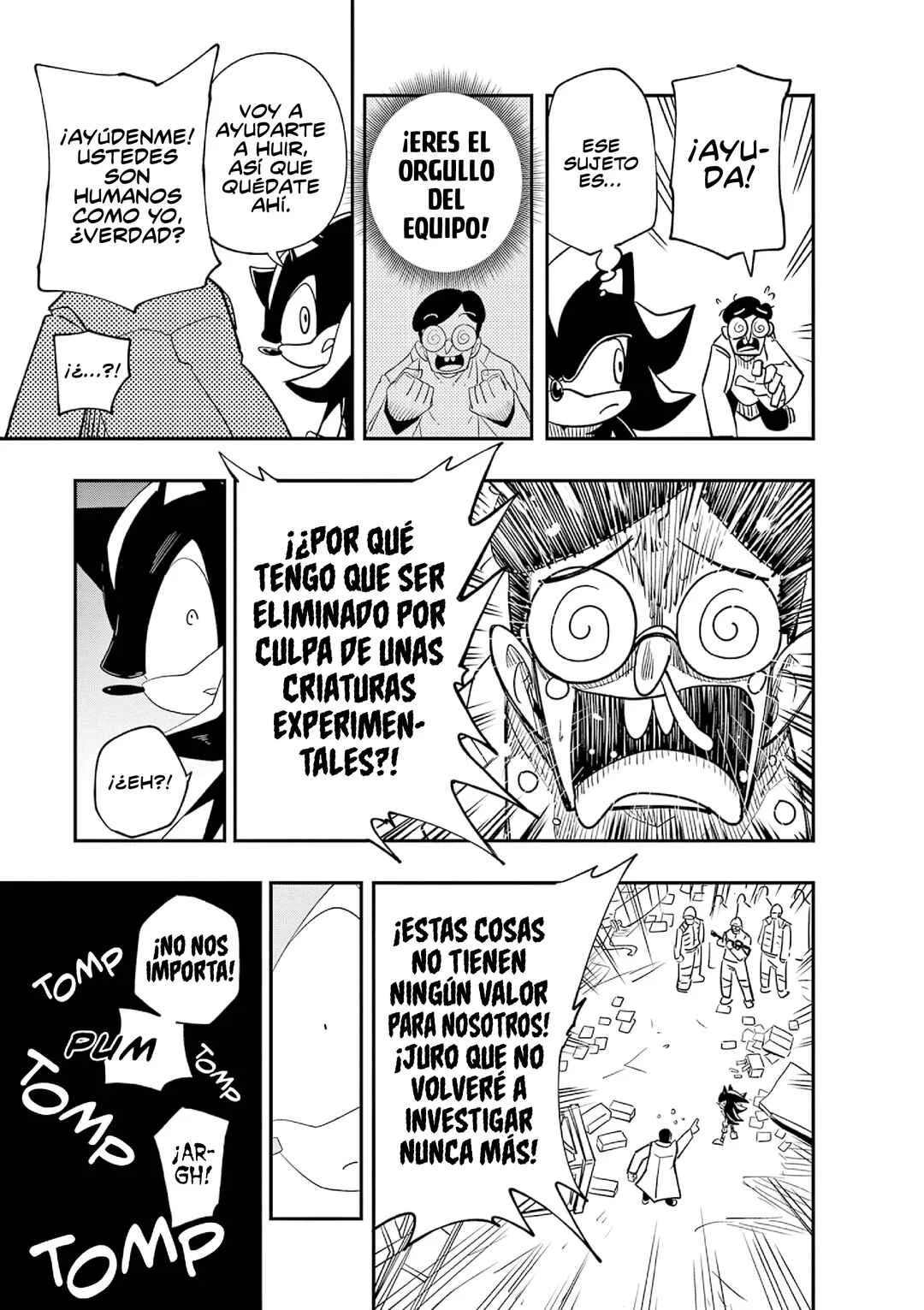 The Jet Black Hedgehog: Shadow the Hedgehog Capítulo 1: Shadow Y María - Page 18