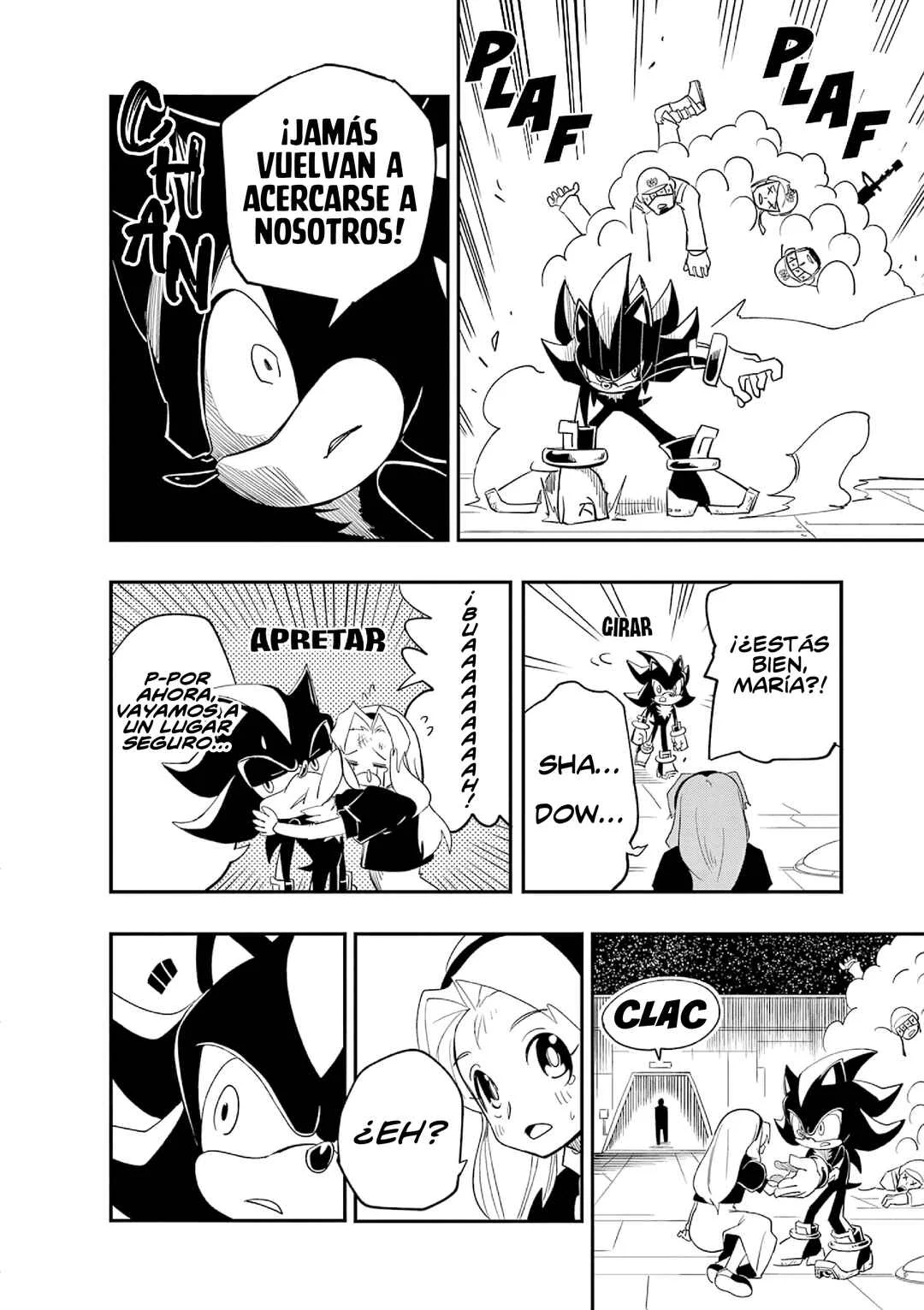 The Jet Black Hedgehog: Shadow the Hedgehog Capítulo 1: Shadow Y María - Page 28