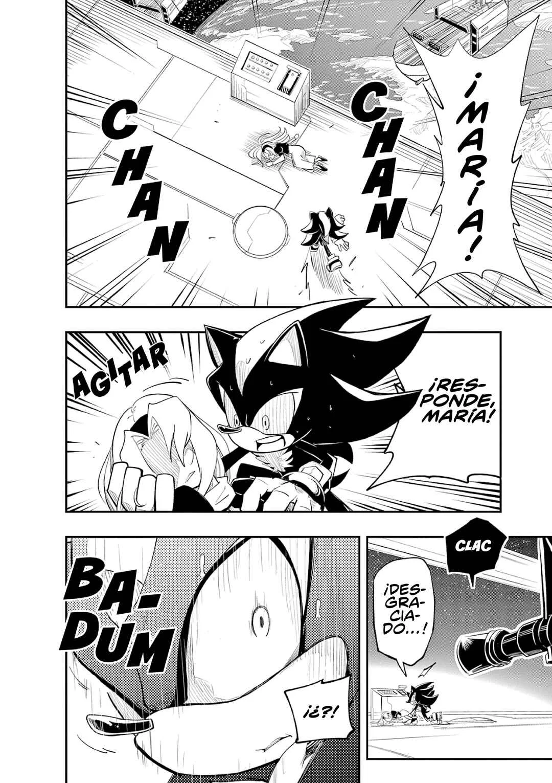 The Jet Black Hedgehog: Shadow the Hedgehog Capítulo 2: Gyoro del Espacio Blanco - Page 3