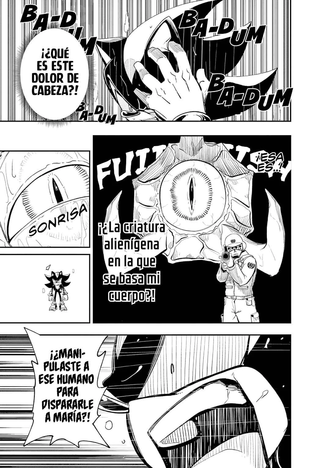 The Jet Black Hedgehog: Shadow the Hedgehog Capítulo 2: Gyoro del Espacio Blanco - Page 4