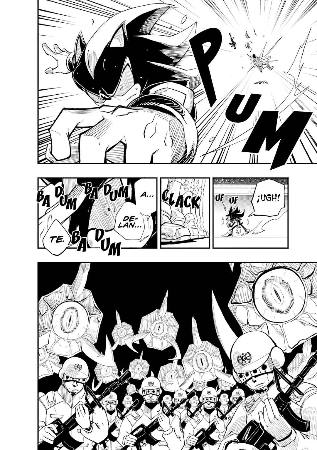 The Jet Black Hedgehog: Shadow the Hedgehog Capítulo 2: Gyoro del Espacio Blanco - Page 5