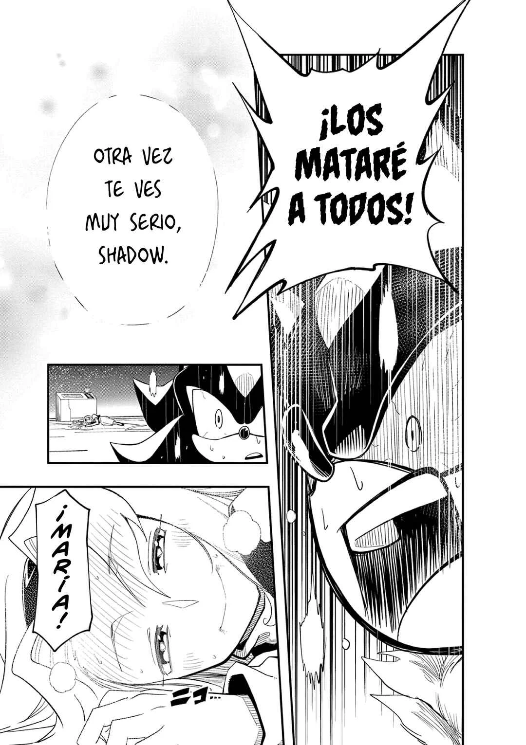 The Jet Black Hedgehog: Shadow the Hedgehog Capítulo 2: Gyoro del Espacio Blanco - Page 6
