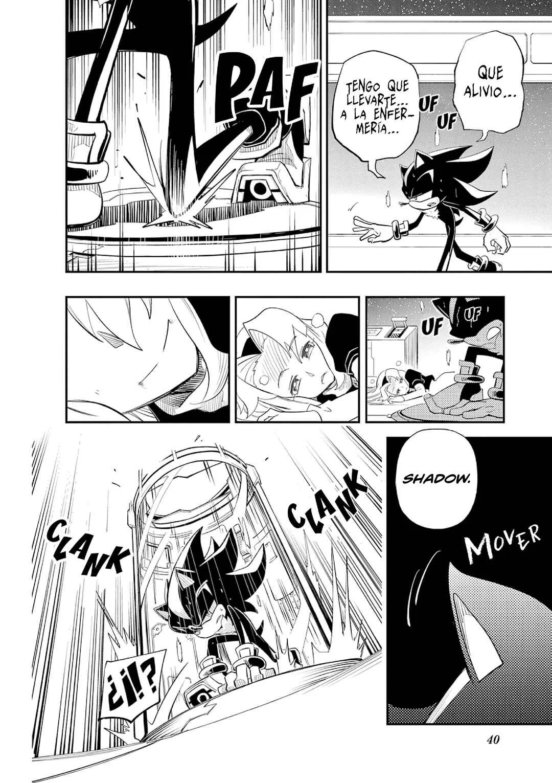 The Jet Black Hedgehog: Shadow the Hedgehog Capítulo 2: Gyoro del Espacio Blanco - Page 7