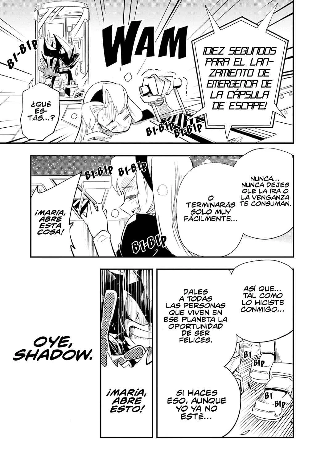 The Jet Black Hedgehog: Shadow the Hedgehog Capítulo 2: Gyoro del Espacio Blanco - Page 8