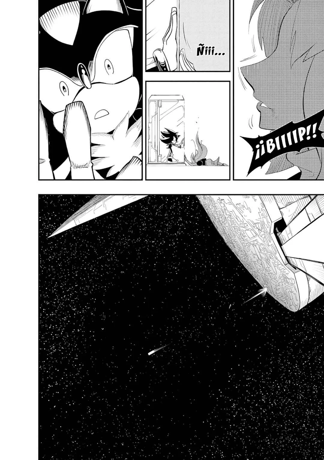 The Jet Black Hedgehog: Shadow the Hedgehog Capítulo 2: Gyoro del Espacio Blanco - Page 10