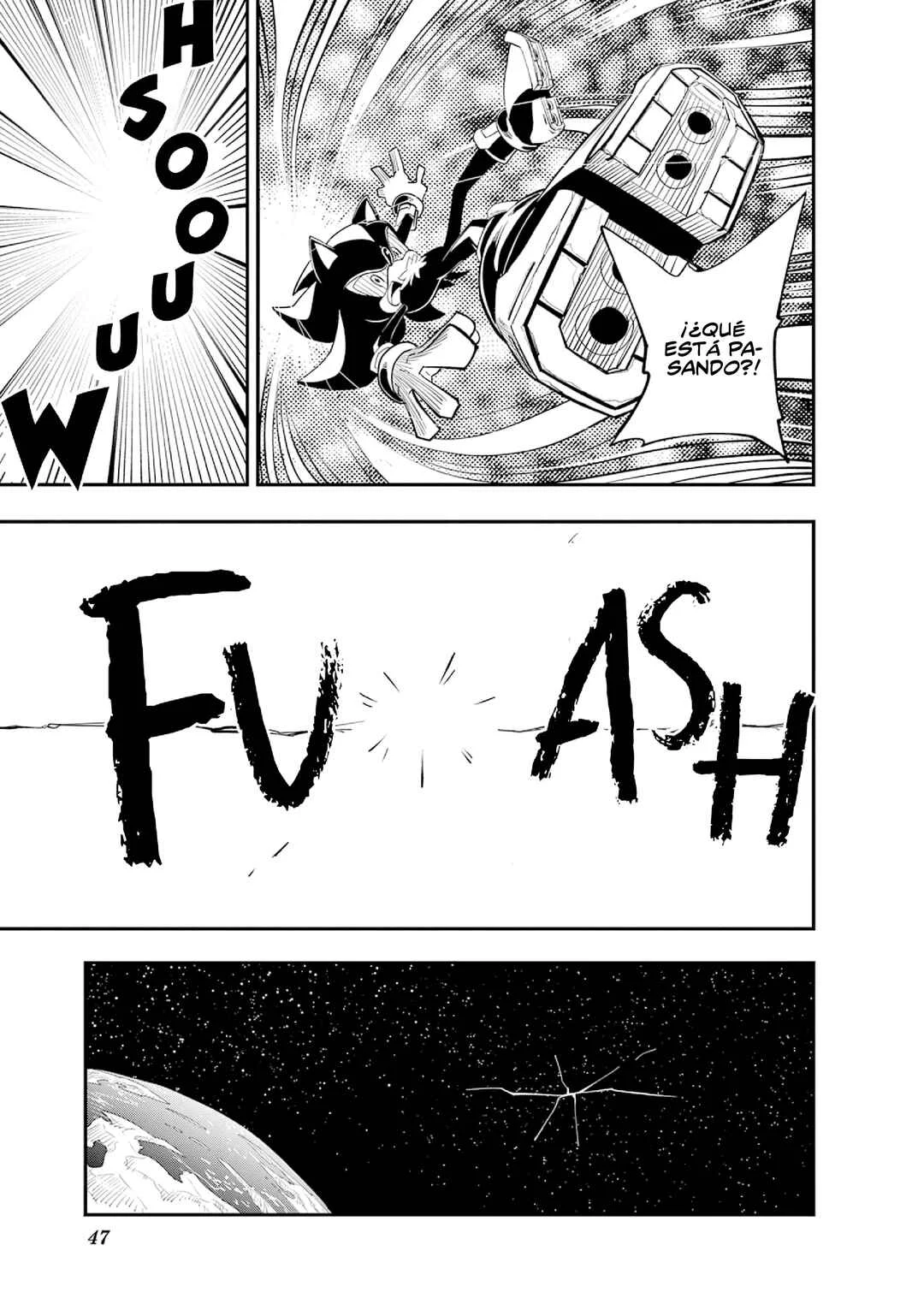 The Jet Black Hedgehog: Shadow the Hedgehog Capítulo 2: Gyoro del Espacio Blanco - Page 13