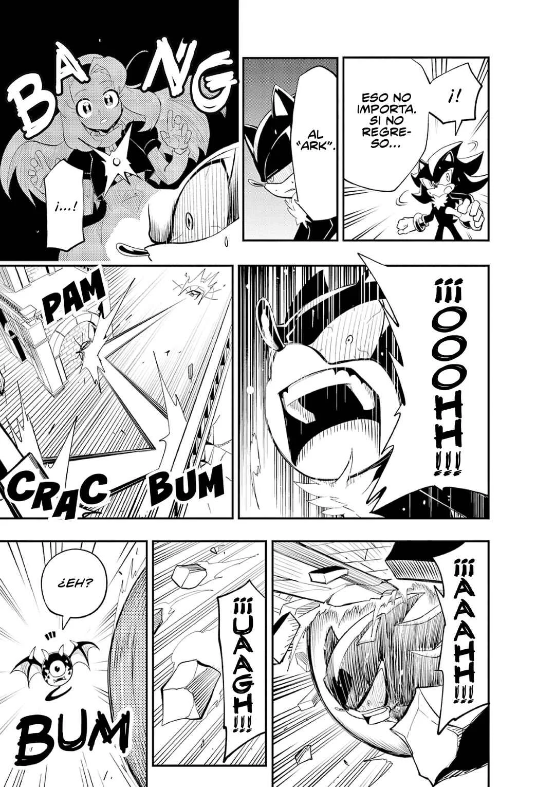 The Jet Black Hedgehog: Shadow the Hedgehog Capítulo 2: Gyoro del Espacio Blanco - Page 15
