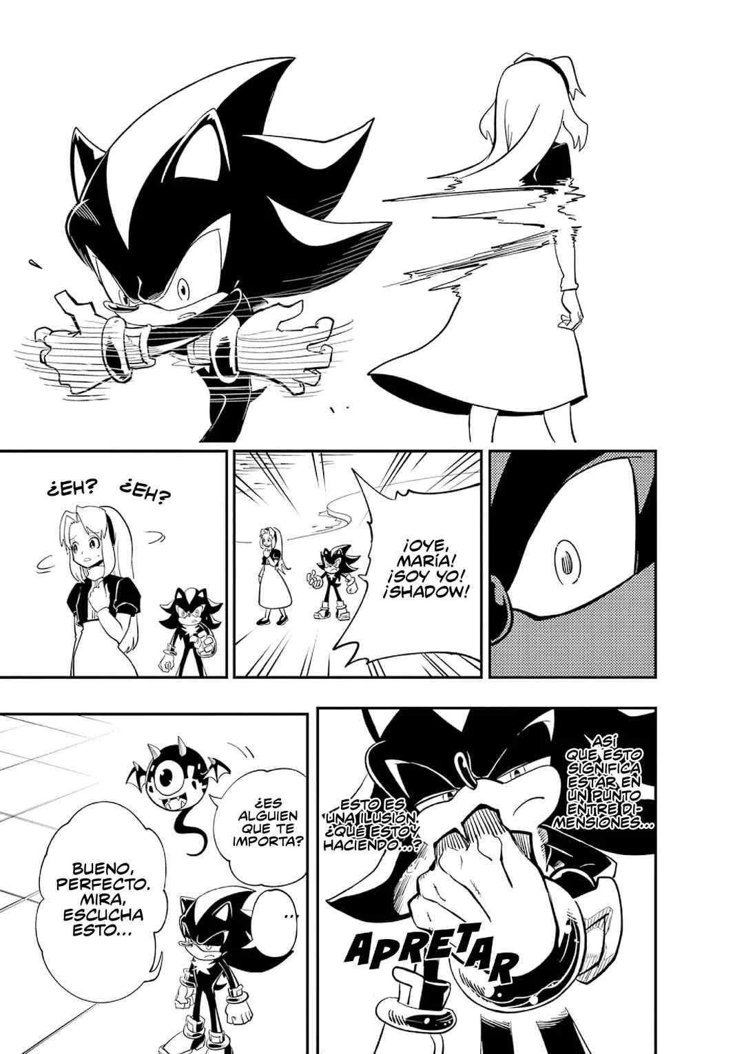 The Jet Black Hedgehog: Shadow the Hedgehog Capítulo 2: Gyoro del Espacio Blanco - Page 21