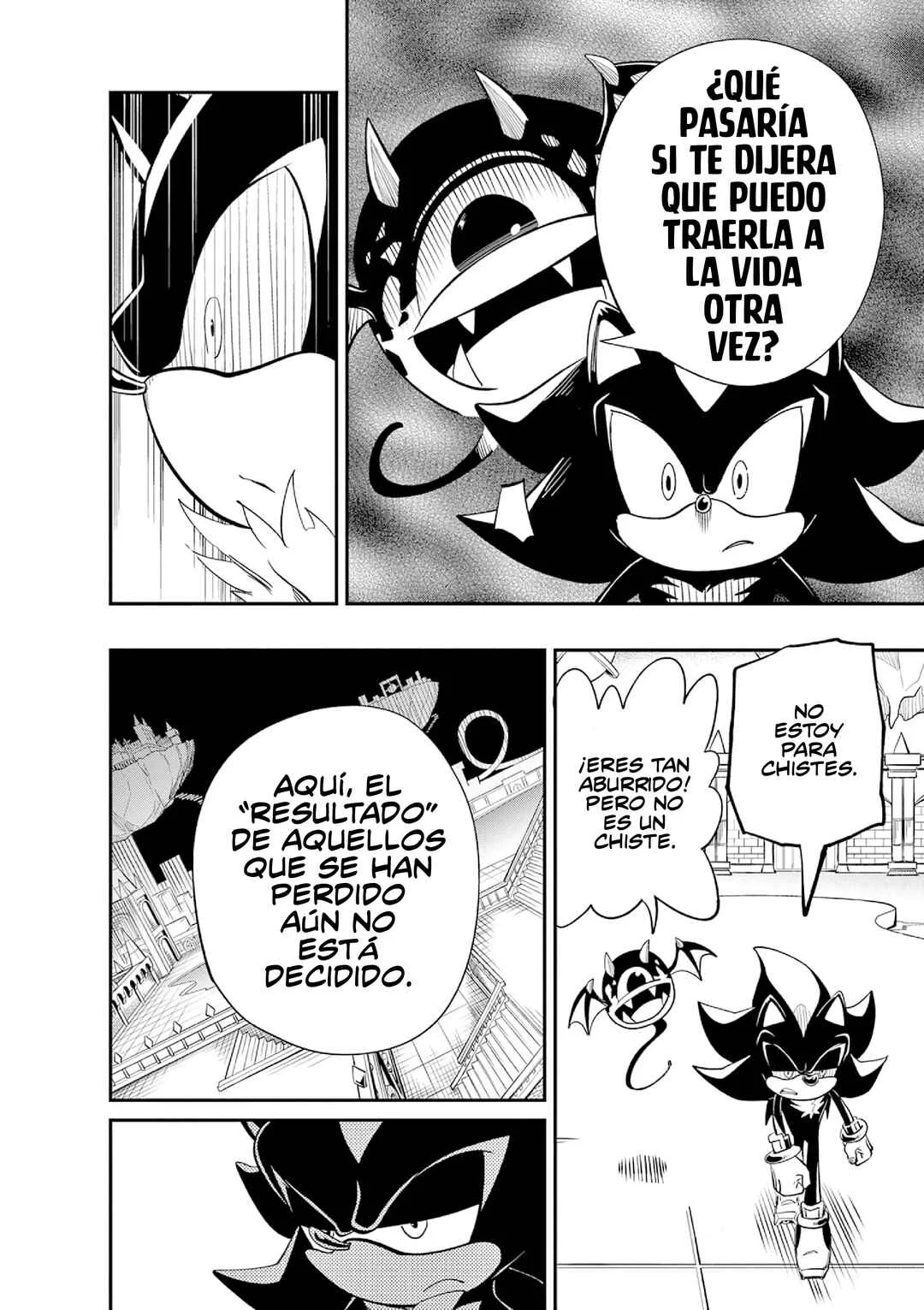 The Jet Black Hedgehog: Shadow the Hedgehog Capítulo 2: Gyoro del Espacio Blanco - Page 22