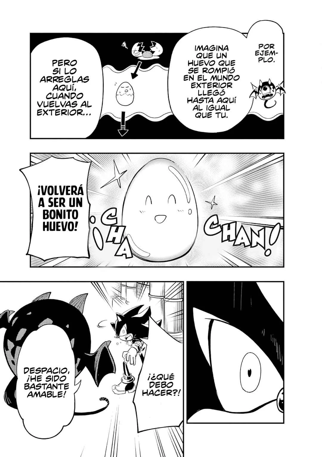The Jet Black Hedgehog: Shadow the Hedgehog Capítulo 2: Gyoro del Espacio Blanco - Page 23