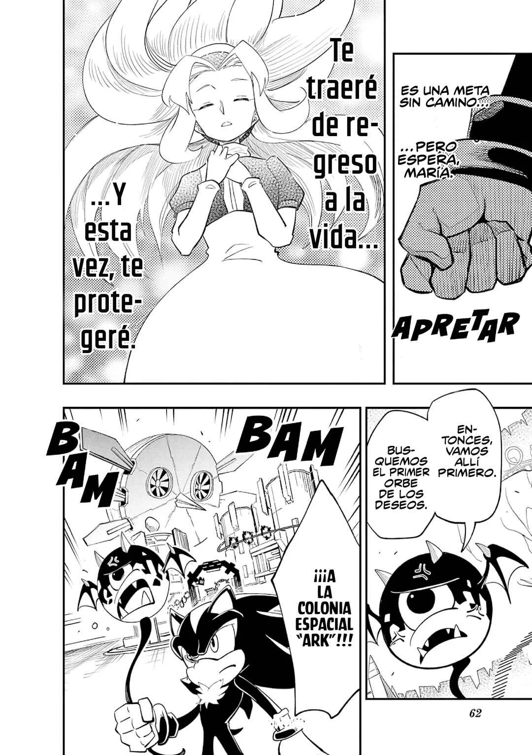 The Jet Black Hedgehog: Shadow the Hedgehog Capítulo 2: Gyoro del Espacio Blanco - Page 28