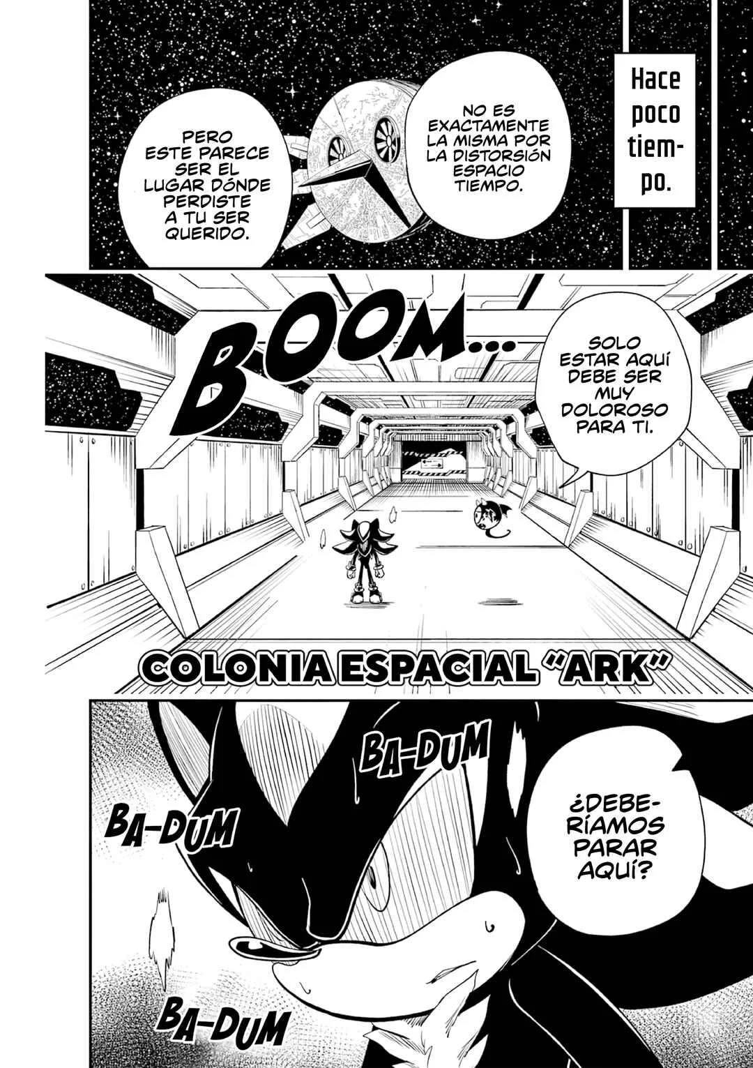 The Jet Black Hedgehog: Shadow the Hedgehog Capítulo 3: Regreso al ARK - Page 1
