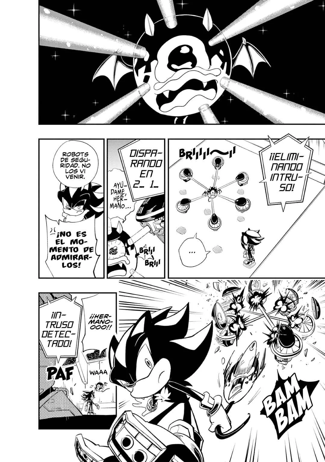 The Jet Black Hedgehog: Shadow the Hedgehog Capítulo 3: Regreso al ARK - Page 3