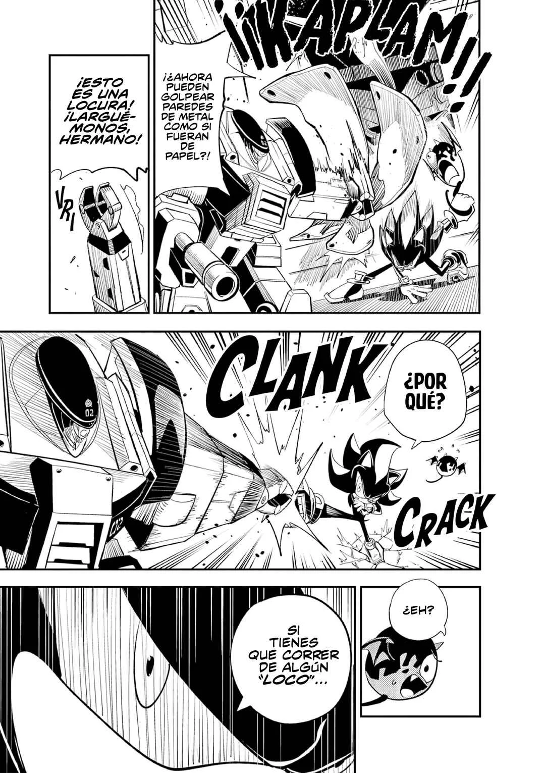The Jet Black Hedgehog: Shadow the Hedgehog Capítulo 3: Regreso al ARK - Page 4