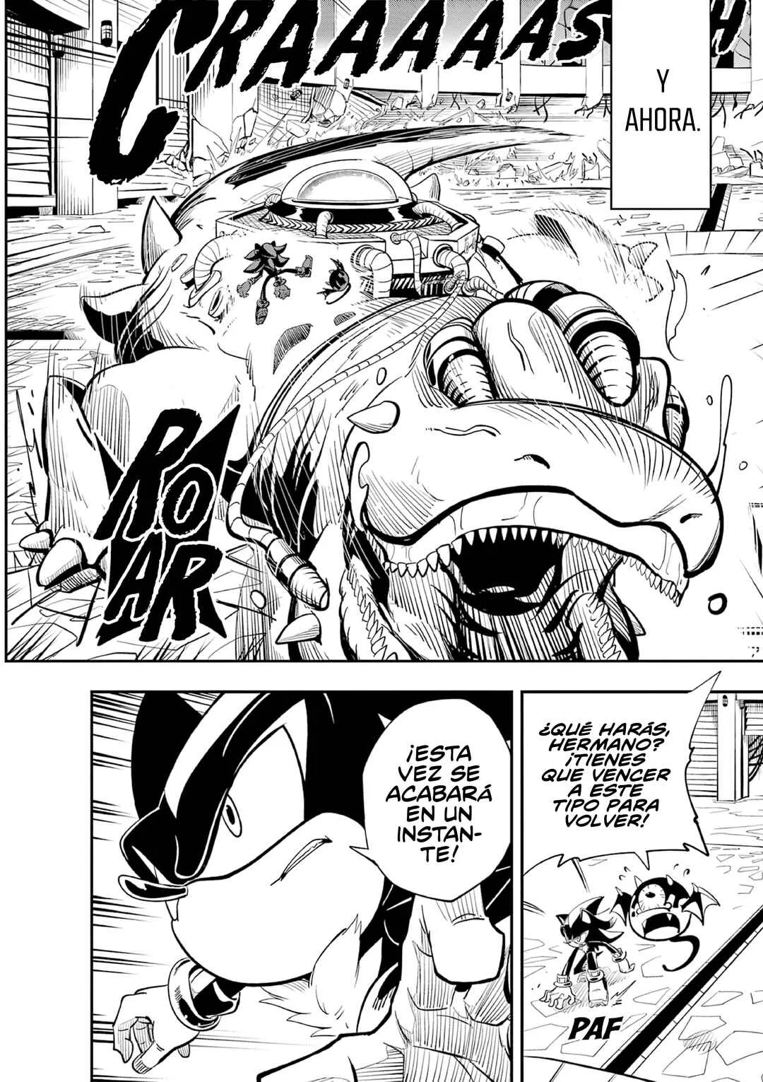 The Jet Black Hedgehog: Shadow the Hedgehog Capítulo 3: Regreso al ARK - Page 9