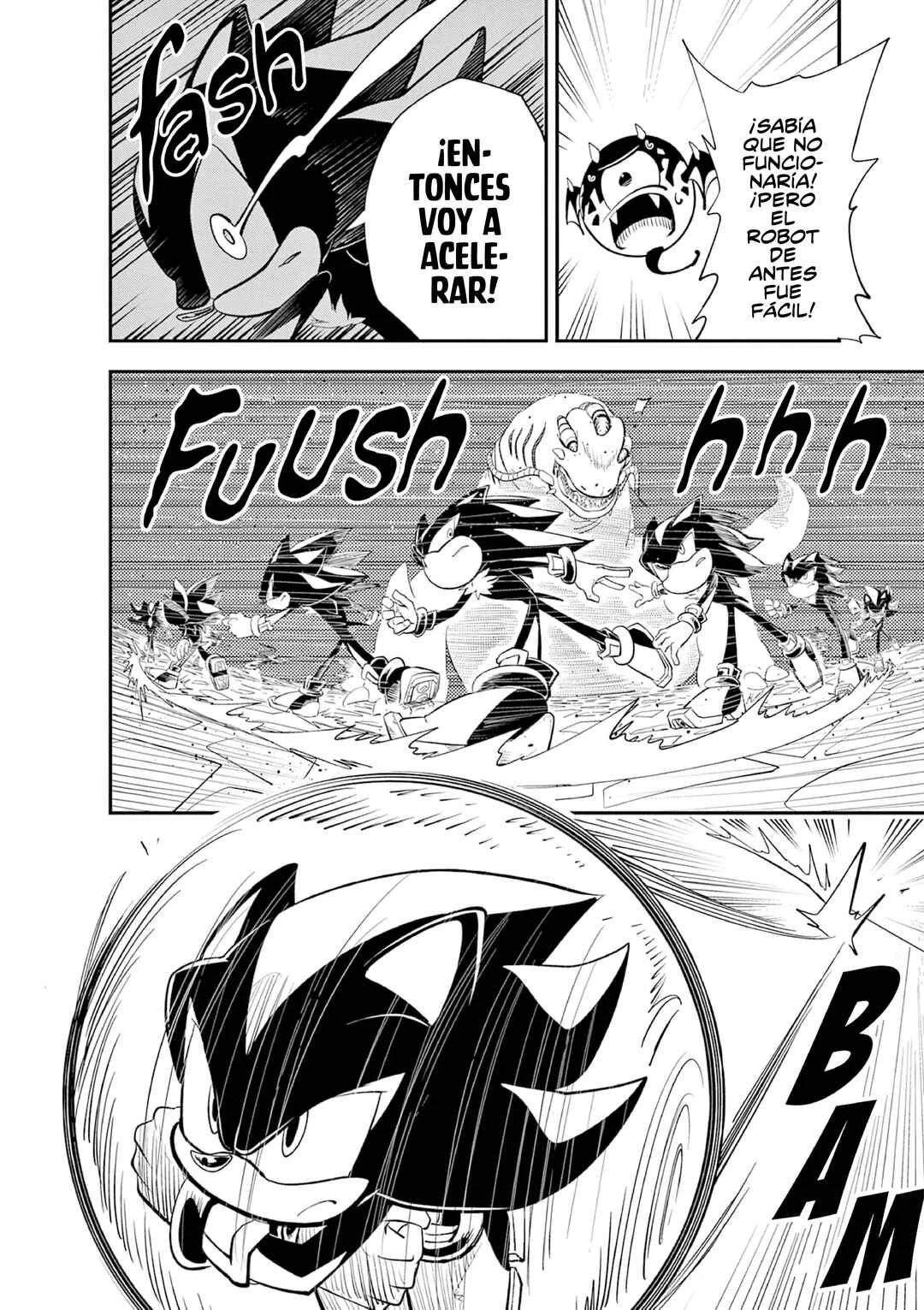 The Jet Black Hedgehog: Shadow the Hedgehog Capítulo 3: Regreso al ARK - Page 11