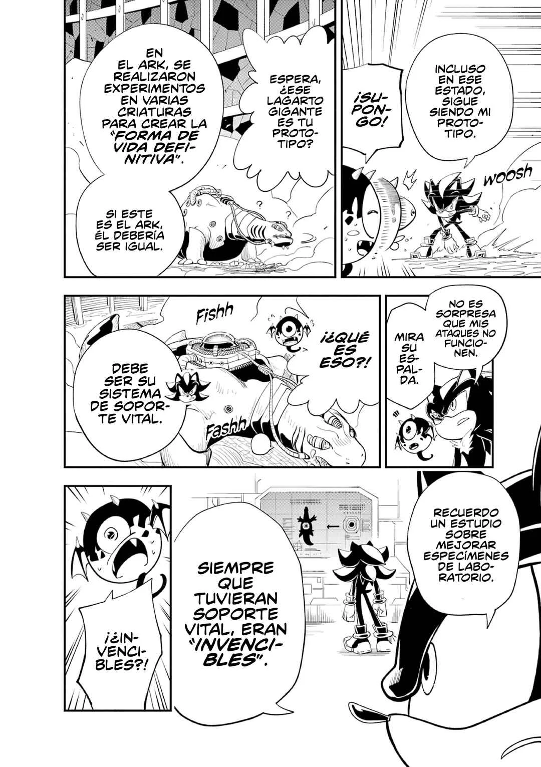 The Jet Black Hedgehog: Shadow the Hedgehog Capítulo 3: Regreso al ARK - Page 13
