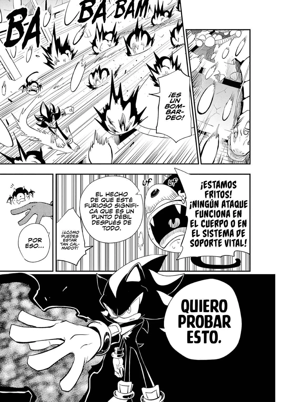 The Jet Black Hedgehog: Shadow the Hedgehog Capítulo 3: Regreso al ARK - Page 16