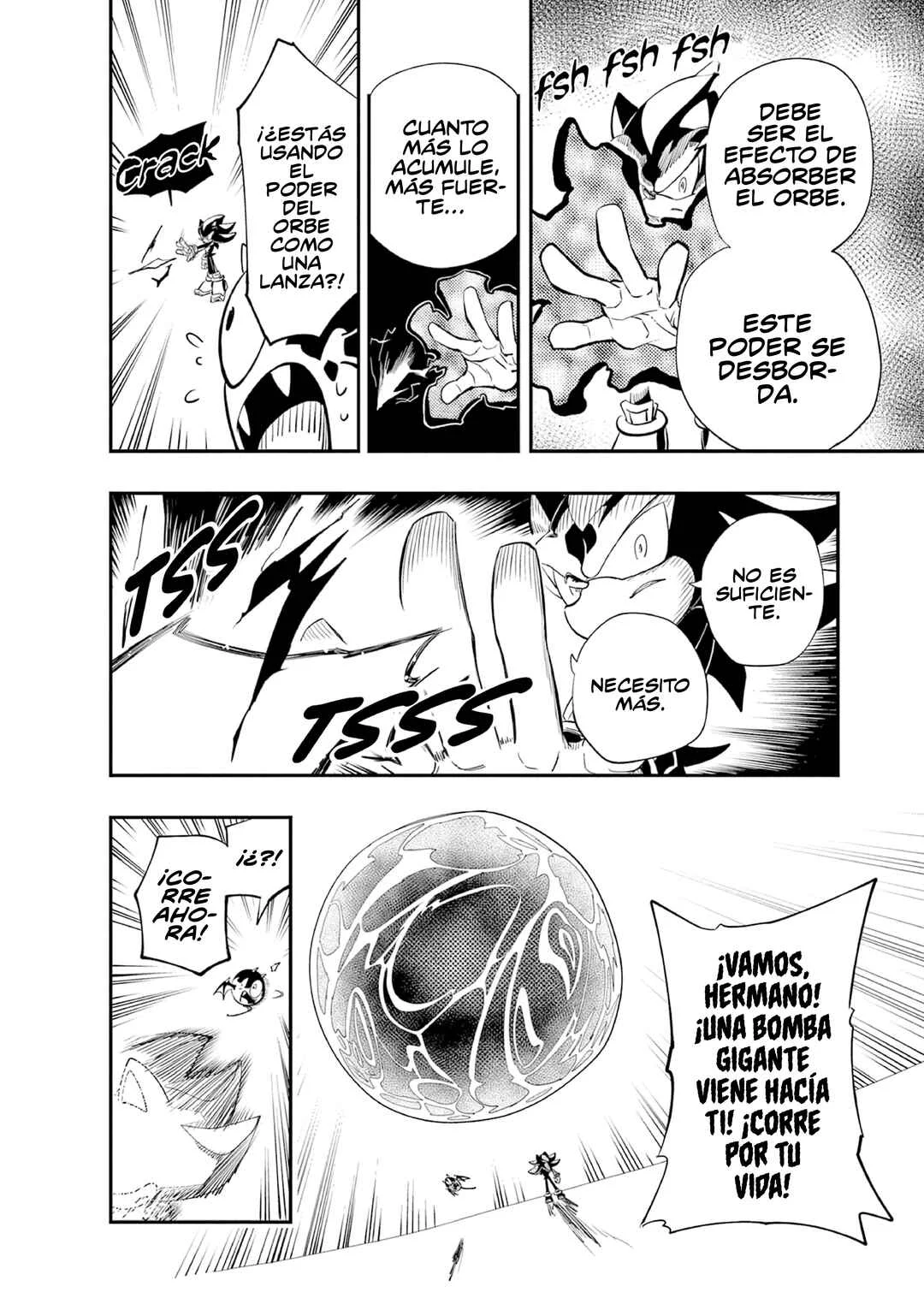 The Jet Black Hedgehog: Shadow the Hedgehog Capítulo 3: Regreso al ARK - Page 17