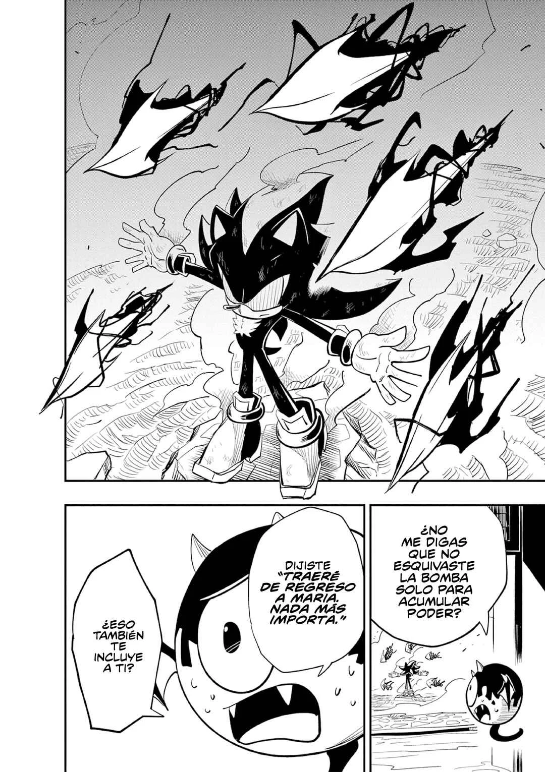 The Jet Black Hedgehog: Shadow the Hedgehog Capítulo 3: Regreso al ARK - Page 19
